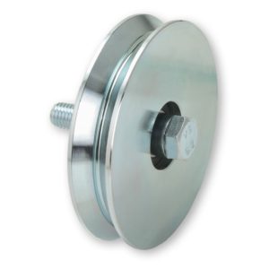 401.60 Tolókapu csiga 60mm, tengelyes, Y bevágás szögacélhoz