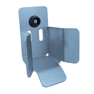 Úszókapu alsó fogadó konzol 60x60x4mm C sínhez